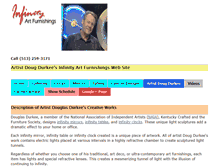 Tablet Screenshot of infinityartfurnishings.com